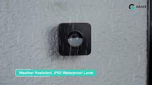 Sensor Smart / PIR Movimiento P/Exteriores Impermeable IP65 / Uso WiFi / Control en Celular & Alexa / APP Tuya / 75mmx75mm - Imagen 7