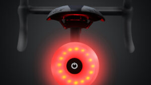Foco Luz Led Trasero P/Bicicleta Rojo Inteligente (Soporte Incluido) C/Sensor Freno / Visión+200m / 5 Modos Iluminación / Mod.T05