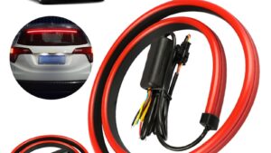 Tira Luz Led P/Luces Posición +Señalero + Freno P/Luneta Trasera Automóvil (Mayor Visibilidad en el Transito) x 1Metro - Mod.L009