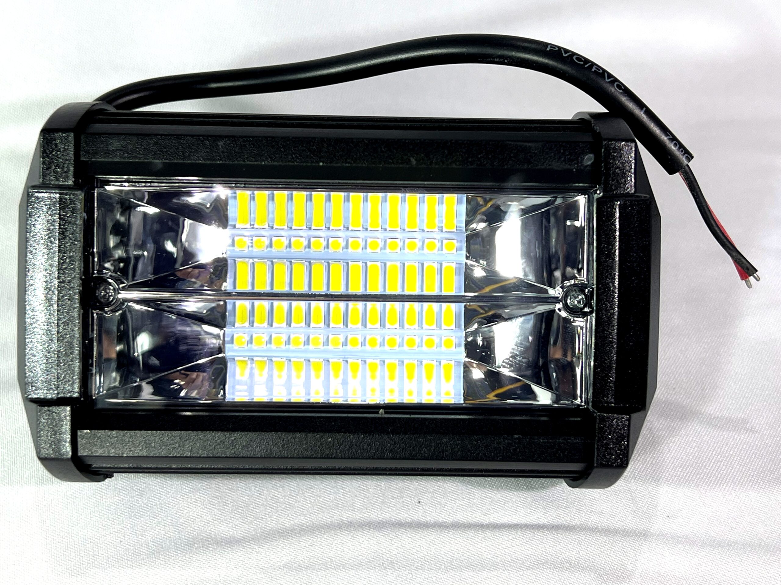 Foco Led Luz Día Caminero 12+12 Leds 12v-72w Power Light White 13.5cmx7cm Automóvil / Moto x Unidad - Mod.3103 - Imagen 8