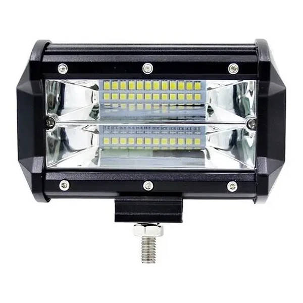 Foco Led Luz Día Caminero 12+12 Leds 12v-72w Power Light White 13.5cmx7cm Automóvil / Moto x Unidad - Mod.3103 - Imagen 4