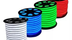 Tira Cable Led Luz Continua Tipo Neon Flexible (Varios Colores) x Decoración / Hogar /  Oficinas / Comercios / Fiestas Flexible 220v x Metro (No Incluye Conector Rectificador P/220v) - Mod.220