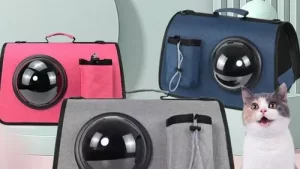 Porta Mascota Bolso Con Visor P/Perros & Gatos 44x24x27cm Mod.TT-PET-280
