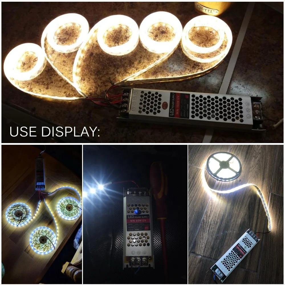 Transformador 110v-240v-12v - 25A 300w ( Silencioso ) USO: Luces Leds / Cables Luz Neón / Cerraduras Electromagnéticas / Etc - Mod.AB-E808 - Imagen 3