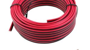 Cable Gemelo Bi Color 1.0mmx2 ( Instalaciones de luces Leds / etc.) x Metro