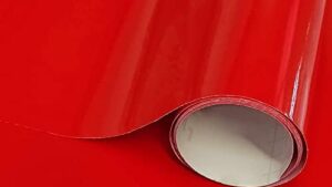 Film Vinilo de Corte Plotter Rojo Brillante 1.22m x 0.80m - m2