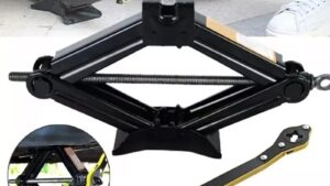 Gato Tijera Universal C/Llave 1.5 Toneladas P/Cambio Neumáticos Automóvil Mod.S1.5T