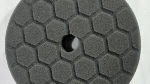 Pad 1 Faz Espuma Panal Abeja Terminacion-Abrillantado /Black-Negro/ P/ Pulidora 6"-150mm / (150x26x170) - Mod.RBL6