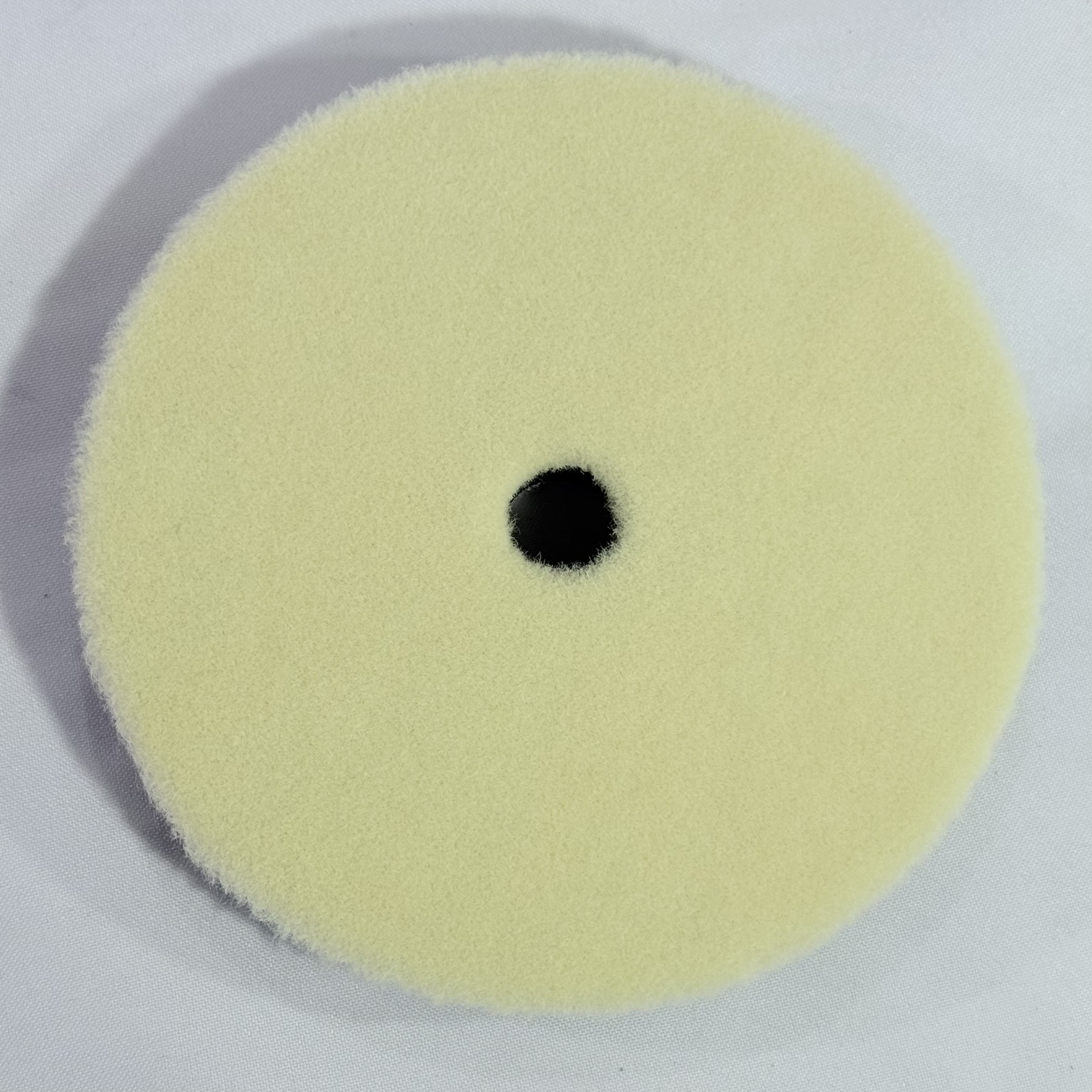 Pad Corderito (Pelo Corto-Sheep Fur Wool Pad) Velcro P/ Pulidora Rotorbital DA 6"-150mm /(170*26*150mm)/ AE-Australian Mod.W0731-6 - Imagen 11