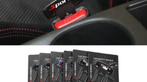 Simulador Broche Falso Cinturón Seguridad SPORTS / Anula Alarma Automática Vehículo x Par Mod.S28