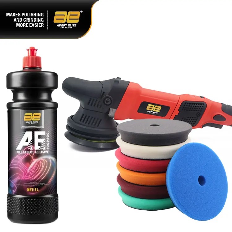 Liquido Pulido & Abrillantado Formula Alemana Base Agua / Full Effect Abrasive Compound AE / x 500ml Mod.A6-500 - Imagen 4