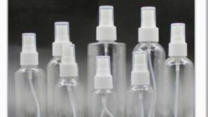 Botella C/Tapa Pulverizadora Spray Líquidos 100ml .x 1 Mod.4143