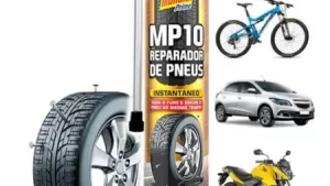 Inflador & Reparador Sellador Cubiertas Pinchazos Emergencia x 400ml Mundial Prime