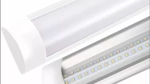 Artefacto Tipo Tubo/Iluminación Luz Led 18w-60cm/220v Luz Fria / Acrilico Traslucido - Mod.2225