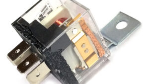 Relay / Rele Trasnparente 4 Patas/4 Pines 12V / 80 Amperes / Universal / Automovil x Unidad Mod.JD1912