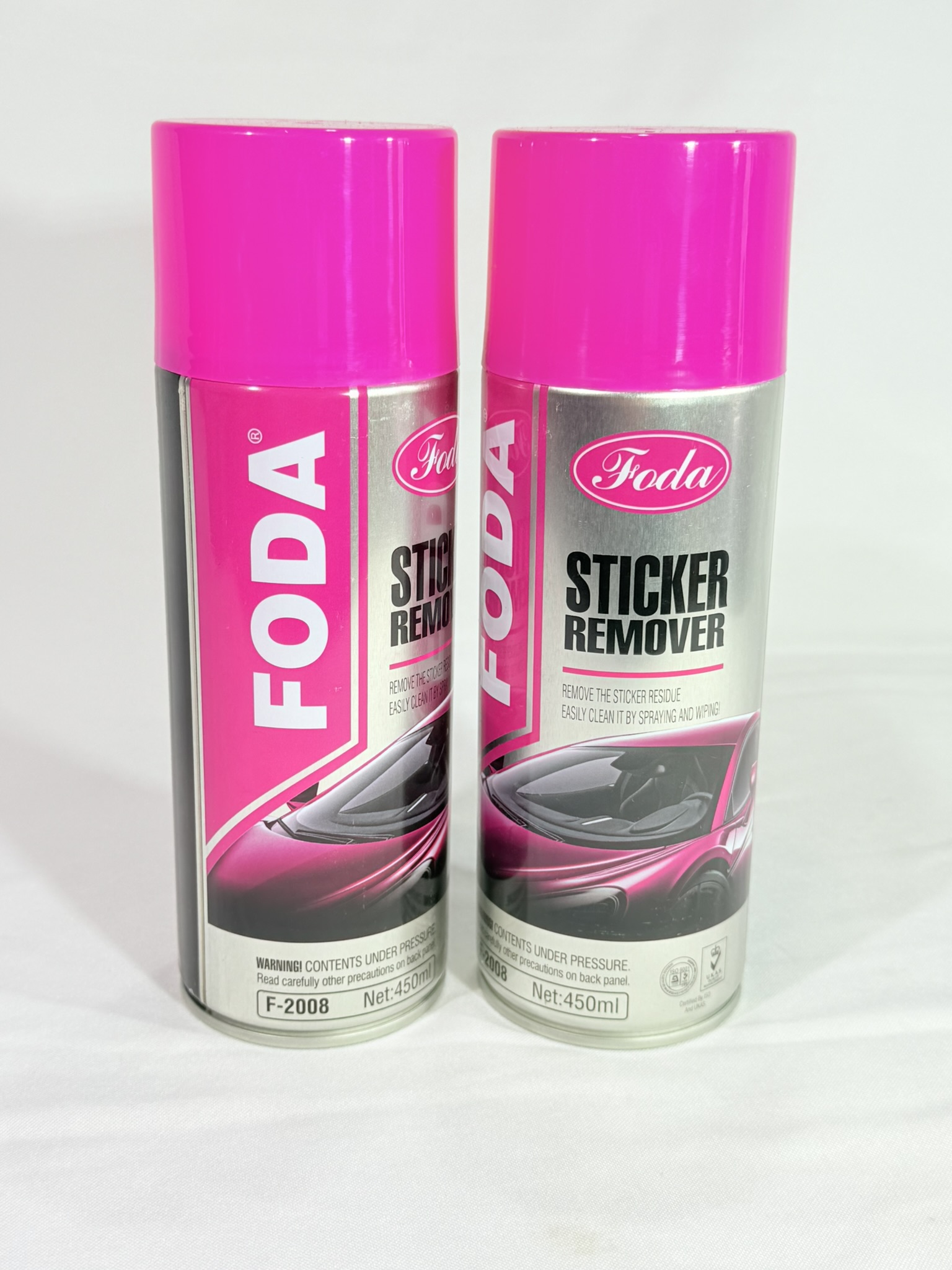 Removedor Pegamento Stickers & Salpicaduras Alquitrán FODA Automóvil 450ml Mod.ZYH131 - Imagen 5