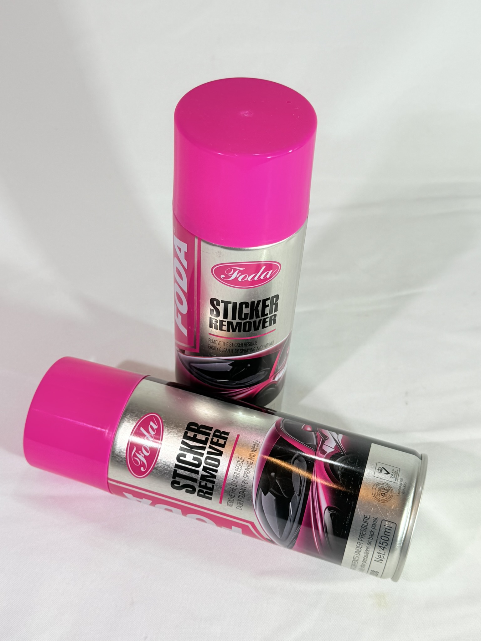 Removedor Pegamento Stickers & Salpicaduras Alquitrán FODA Automóvil 450ml Mod.ZYH131 - Imagen 2