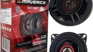 Parlantes Automóvil 2 Vias - 400w -4 Pulgadas P/ Puerta Power MavericK x Par Mod.MAV.10400