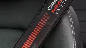 Protectores Pectorales Cinturones Seguridad Automóvil Racing RED BULL x Par Mod.0001BR
