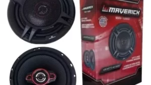 Parlantes Automóvil 4 Vias - 600w 6.5¨ Pulgadas P/ Puerta & Luneta Power Maverick x Par Mod.MAV.10650
