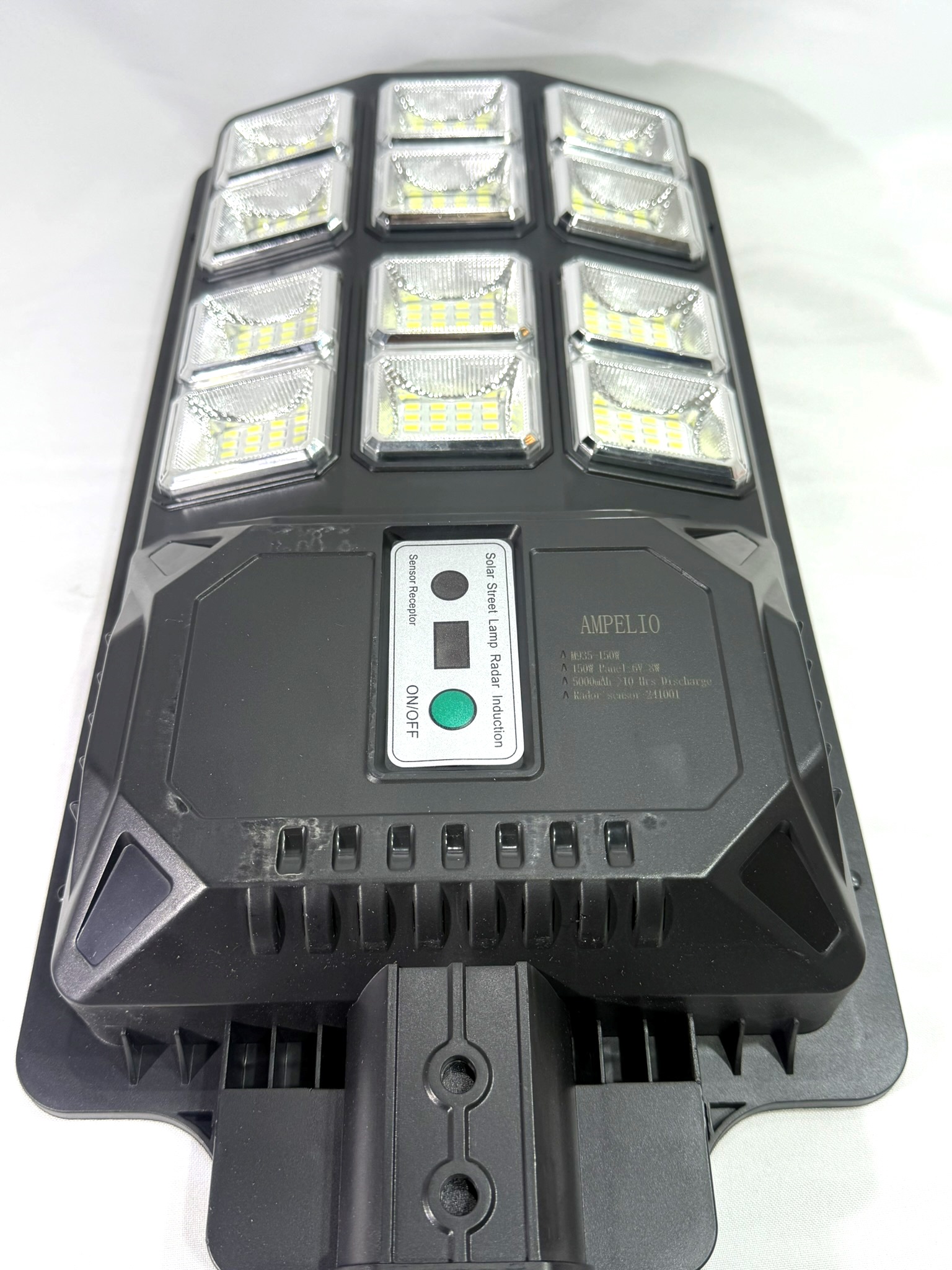 Foco Solar 150w-192 Leds C/Soporte + Control Remoto + 2 Films Colores / Sensor Movimiento / Fotocelula Mod.935 - Imagen 6