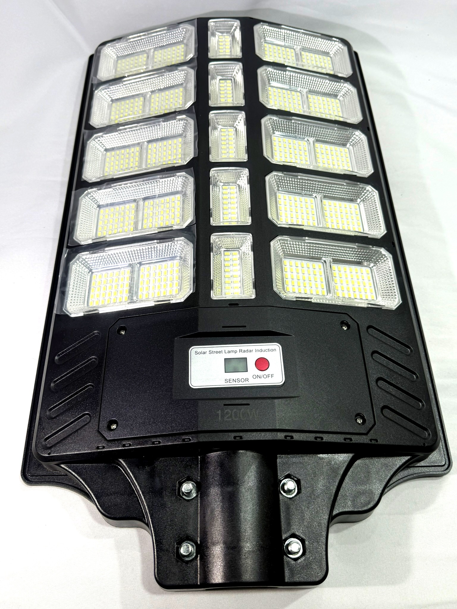 Foco Solar Led 1200w - 780 Leds C/Soporte Sensor Movimiento / Fotocélula / Soporte / Luz Fría / 2 Films Colores Regalo / 54x35cm - Mod.8357/8509 - Imagen 10