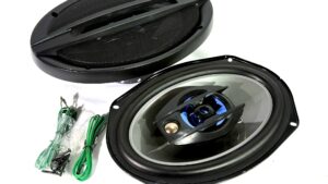 Parlantes Automóvil C/Rejillas / 3 Vias / 6"x9" / 400w / Par - Mod. 6937
