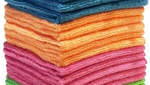 Microfibra Lavado Suave Vehículo Absorbente 40x40cm 220grs Mod.YQJ