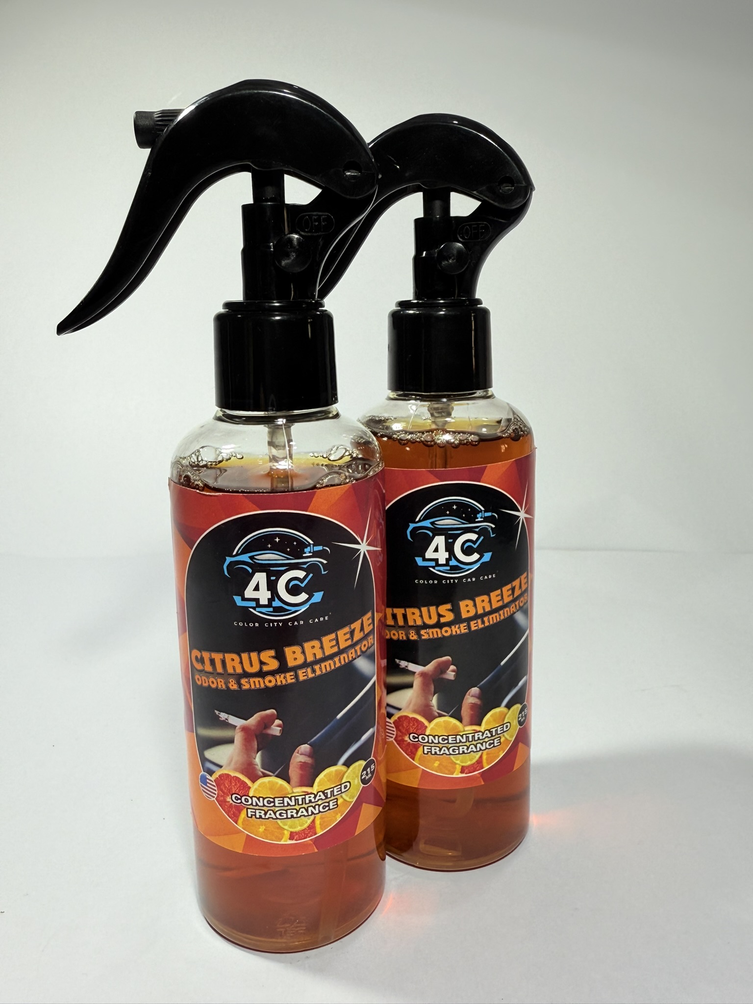 Odor Eliminator & Re-Fresh Aroma Citrus Breeze / Eliminador de Olores / Cigarrillo / Alformbras / Sillones Telas / Ropa / Autos/Hogar Mod.215ml - Imagen 6