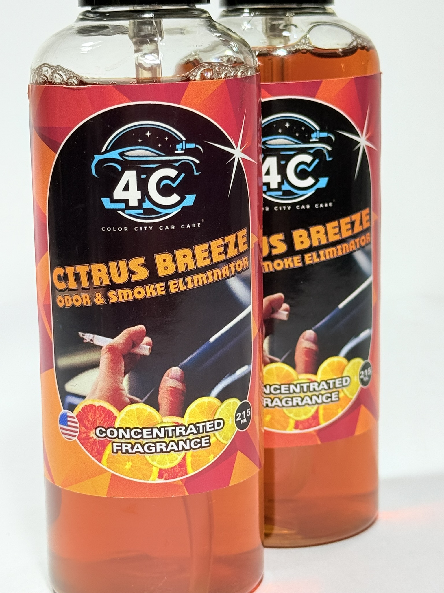 Odor Eliminator & Re-Fresh Aroma Citrus Breeze / Eliminador de Olores / Cigarrillo / Alformbras / Sillones Telas / Ropa / Autos/Hogar Mod.215ml