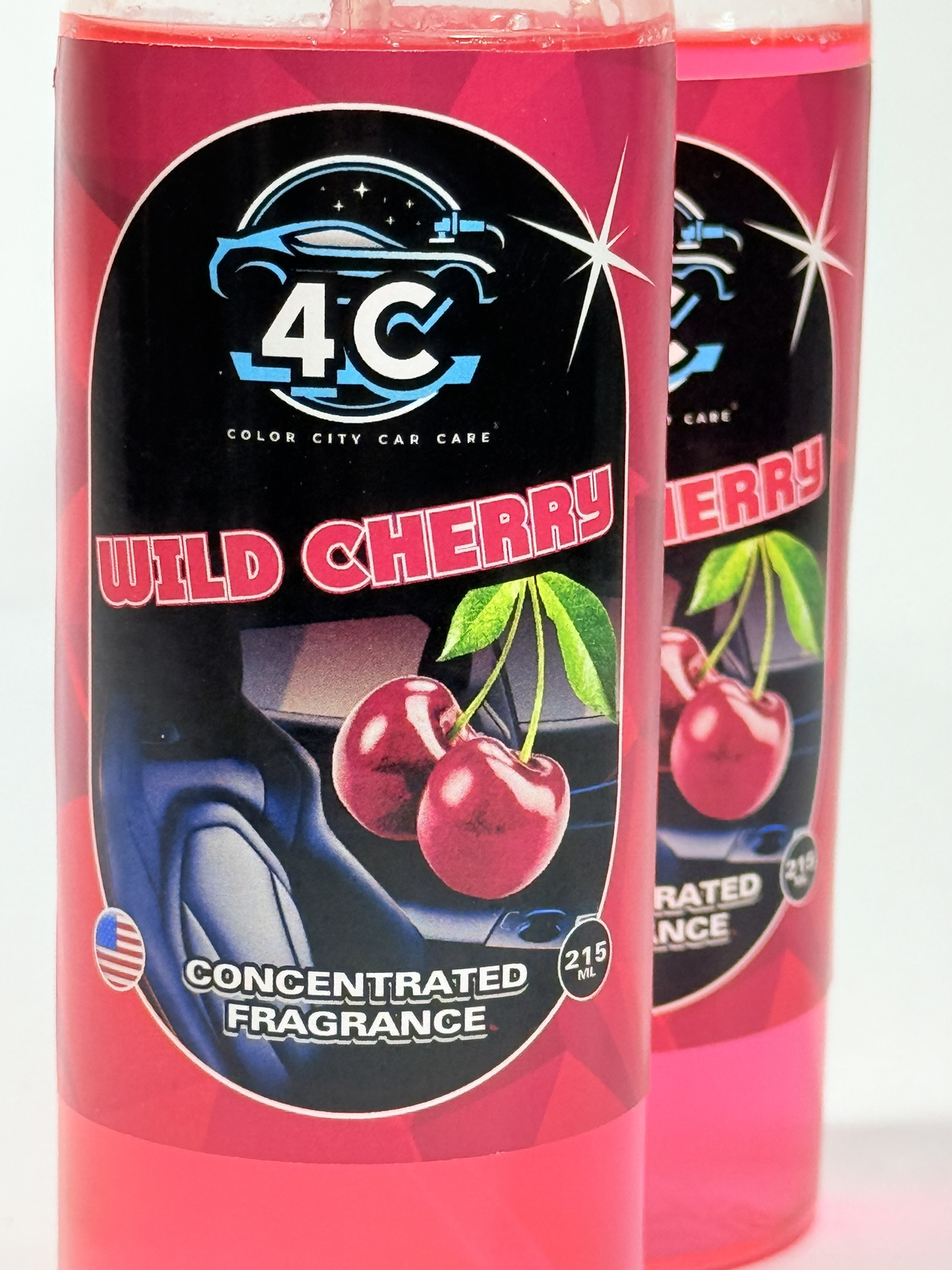 Aromatizador Aroma Concentrada - Wild Cherry / Ambientes / Vehículos / Hogar (Base Aceites - Durable) Mod.215ml USA