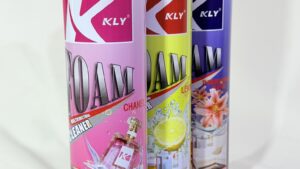 Spray Espuma Limpiadora Multiusos KLY Aromatizante - P/Interiores General Auto / Hogares-Oficinas / Alfombras / Sillones / Tapizados x 650ml Mod.H15