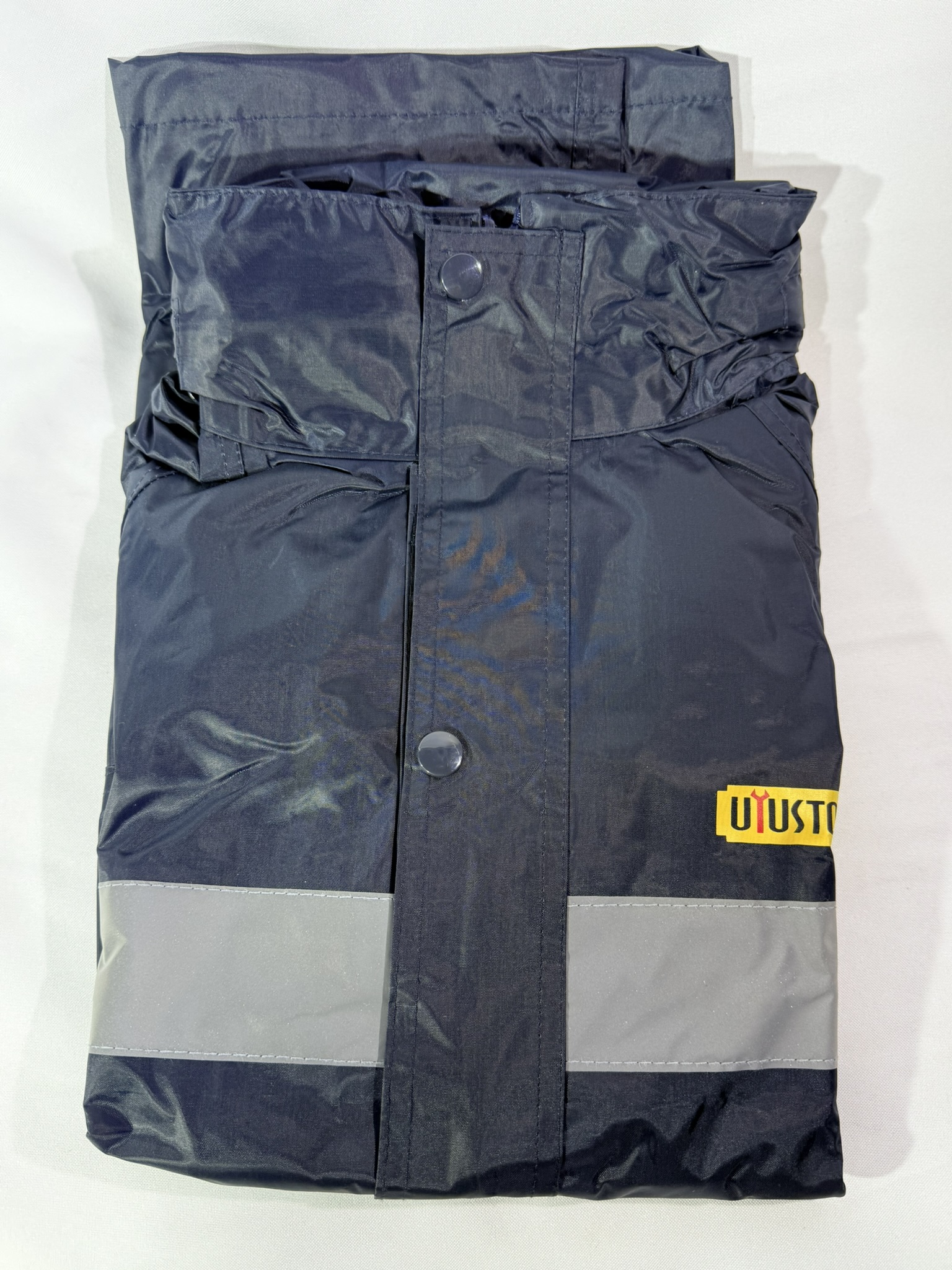 Equipo Lluvia - Pilot Completo Impermeable / Pantalón & Chaqueta C/Capucha & Puños Elásticos / Bandas Reflectoras / Azul Oscuro / Incluye Sobre Porta Pilot / UYUSTOOLS-Eco-T - Mod.A02U - Imagen 15