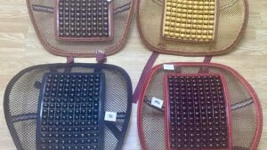 Riñonera Para Asiento Automóvil / Butaca Oficina Universal / Colores : Beige - Marron - Rojo - Negro / Mod.120P