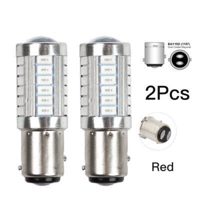 Lamparas 1 Polo 1156 32 Leds + Lupa - 32SMD Ultra Brillo 12v Azul x Par Mod.2521 - Imagen 4