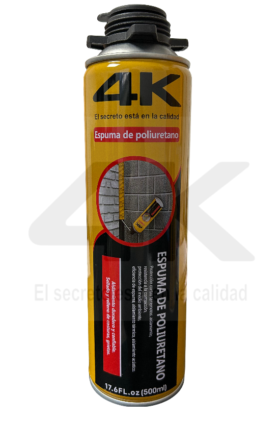 Espuma de Poliuretano Expandido 4K - 750ml - Imagen 5