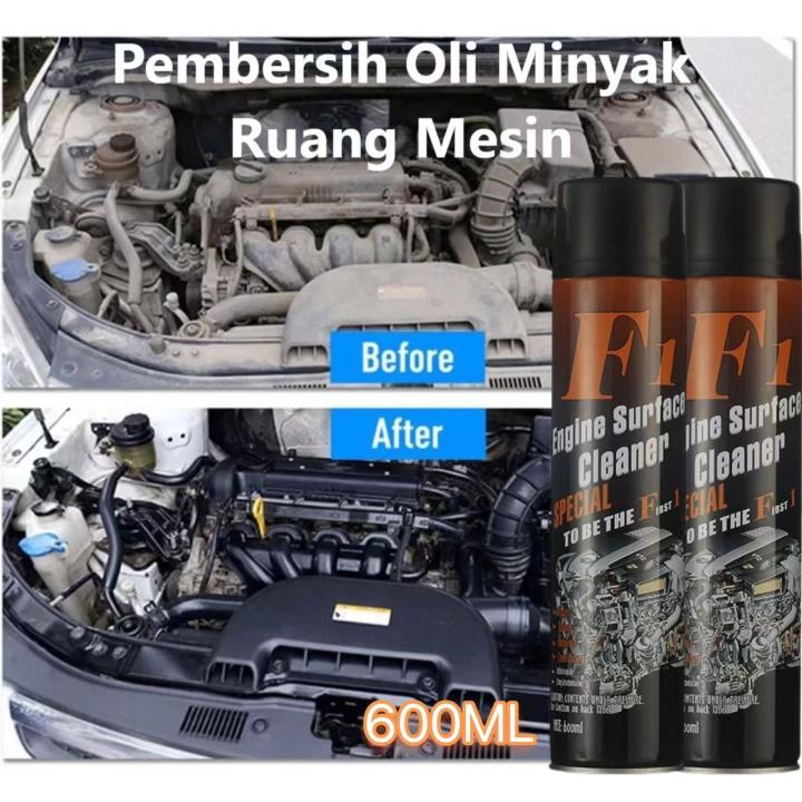 Limpiador & Embellecedor Piezas Plásticas & Gomas del Compratimiento del Motor F1 / Engine Surface Cleaner / x 650ml Mod.108 - Imagen 10