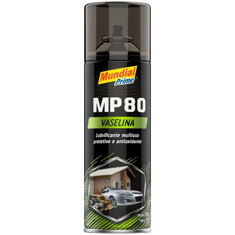 Vaselina Aerosol / Spray Protector Oxidacion / Lubrica Cableado de Instalaciones Electricas / Cables Frenos / Etc. / Mundial Prime x 250ml - Imagen 3