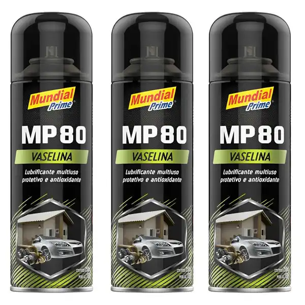 Vaselina Aerosol / Spray Protector Oxidacion / Lubrica Cableado de Instalaciones Electricas / Cables Frenos / Etc. / Mundial Prime x 250ml - Imagen 4