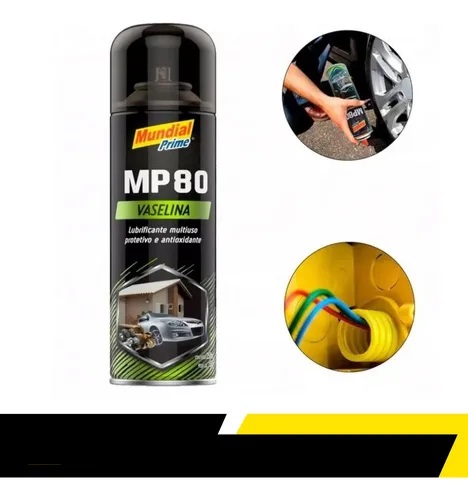 Vaselina Aerosol / Spray Protector Oxidacion / Lubrica Cableado de Instalaciones Electricas / Cables Frenos / Etc. / Mundial Prime x 250ml - Imagen 11