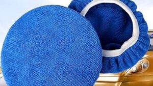 Pad Microfibra 10-12¨ Pulgadas / Paño P/Lustrar o Encerar Automoviles/Muebles