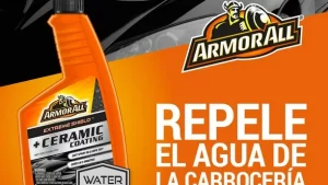 Recubrimiento Tratamiento Cerámico ARMOR ALL / Alto Brillo Superficie Exterior Automóvil / Hidrofóbico - Repelente Agua / 473ml - Mod.22100