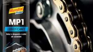 Lubricante Cadenas Spray / Lubrificante Correntes / Motos / Bicicletas / Proteccion Polvo / Mundial Prime / 250ml