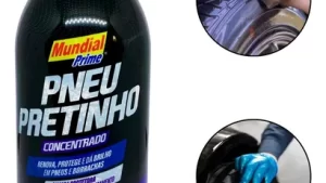 Liquido Limpiador Brillo / Protección / Limpa Pneus / Renovador de Cubiertas del Automóvil 500ml Mundial Prime
