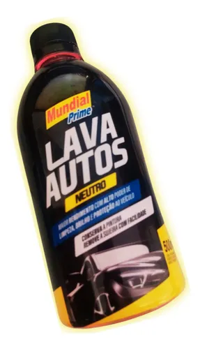 Shampoo Concentrado Neutro Automóvil Mundial Prime x 500ml - Imagen 2