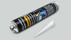 Sellador Poliuretano Negro P/Sellado & Pegado de Parabrisas Tubo x 300ml