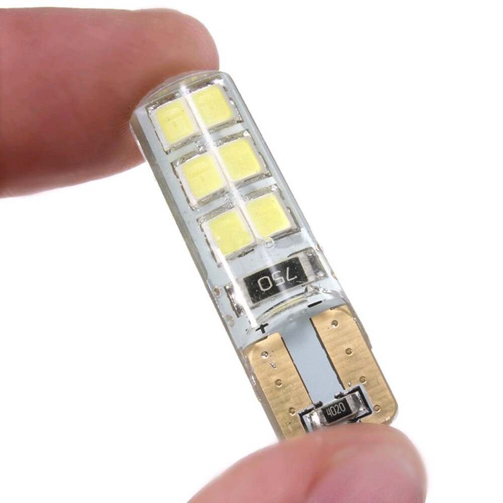 Lamparas T10 Gel -12 Leds / 12v / Ambar / Canbus / Interiores & Exterior del Automóviles / Par - Mod.L23M - Imagen 5