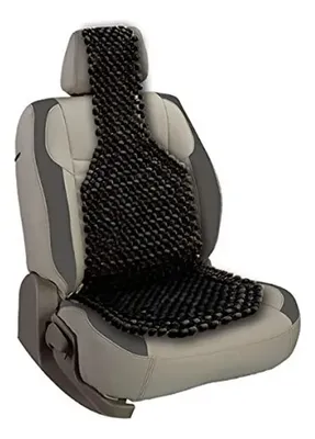 Respaldo Asiento Anatómico Bolitas Madera Antitranspirante Masajeador / Negro / 130cmx40cm x Unidad - Mod.FD203 - Imagen 2