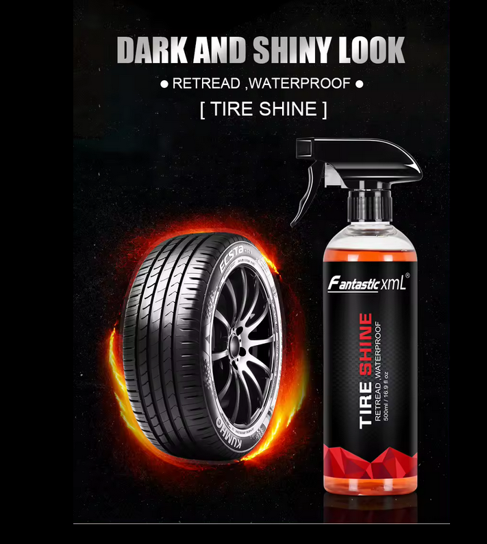 Renovador Abrillantador Neumáticos Automóvil / Tire Shine FANTASTIC XML / Nano Technology / Aspecto Húmedo / 500ml - Mod.550