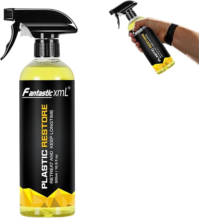 Renovador Plásticos Interiores & Exteriores FANTASTIC XML/ Plastic Restorer Nano Technology / Protector UV / Acabado Duradero / 500ml - Mod.F548 - Imagen 11